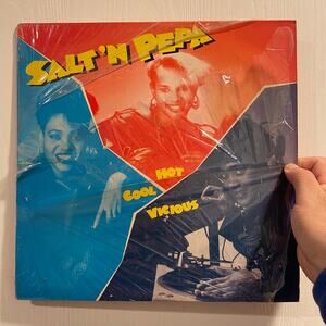 Salt N Pepa - Hot Cool Vicious LP vintage vinyl record rap